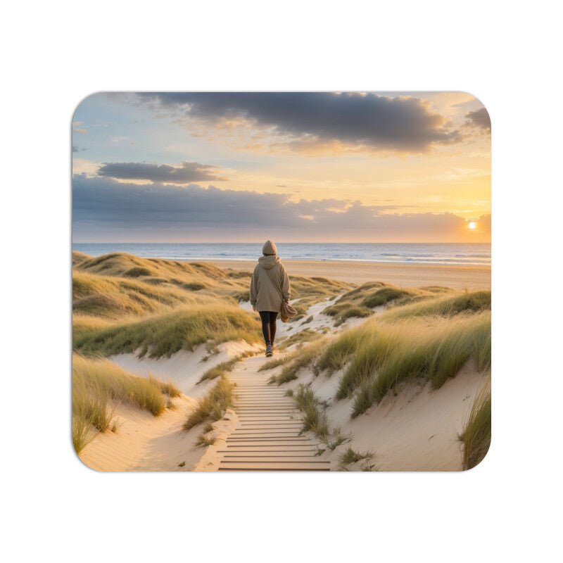 Sandy Walk - Mouse Pad - Vibe TownSandy Walk - Mouse Pad
