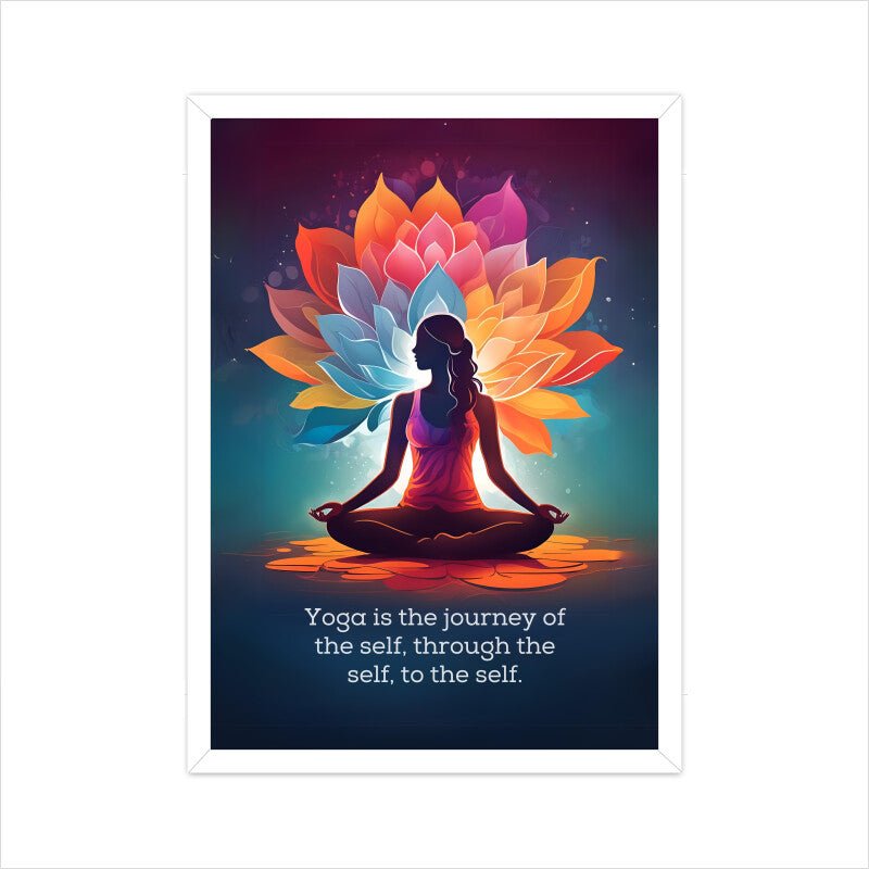 Yoga to Self - Poster - Vibe TownYoga to Self - Poster