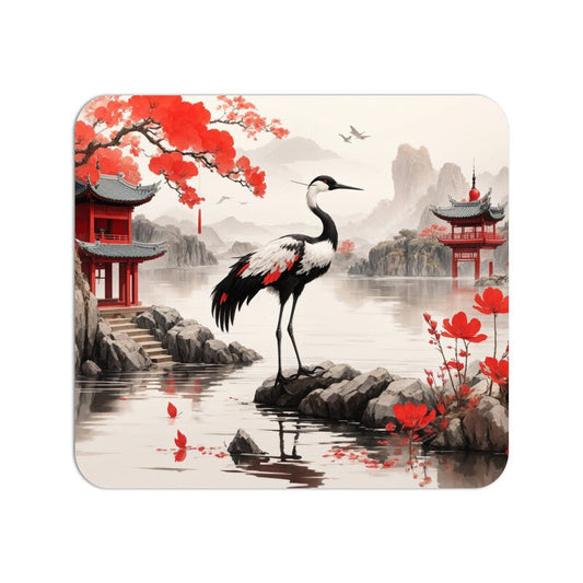 Flamingo in Kyoto - Mouse Pad - Vibe TownFlamingo in Kyoto - Mouse Pad