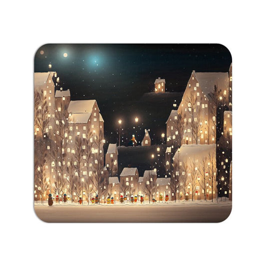 Winter City - Mouse Pad - Vibe TownWinter City - Mouse Pad