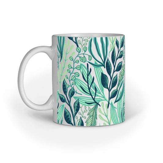 Flowers in Art Deco - Ceramic Mug - Vibe TownFlowers in Art Deco - Ceramic Mug