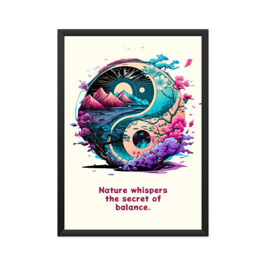 Secret of Balance - Poster - Vibe TownSecret of Balance - Poster