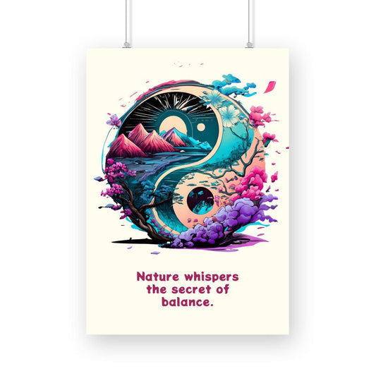Secret of Balance - Poster - Vibe TownSecret of Balance - Poster