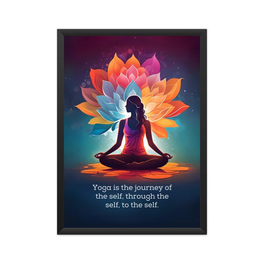 Yoga to Self - Poster - Vibe TownYoga to Self - Poster